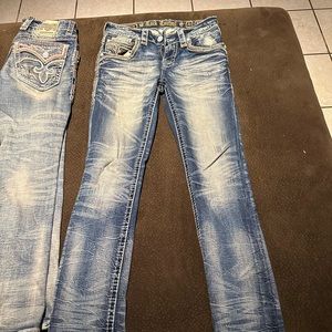 Mens Rock Revival Jeans